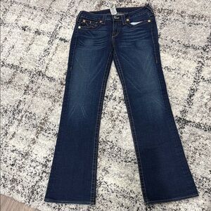True Religion Dark Blue Flare Jeans